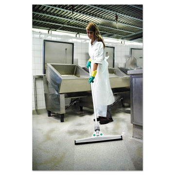 Unger® Heavy Duty Water Wand With Socket And Twin Foam Rubber Blades, 22" Wide Blade, 4" Handle freeshipping - TVN Wholesale